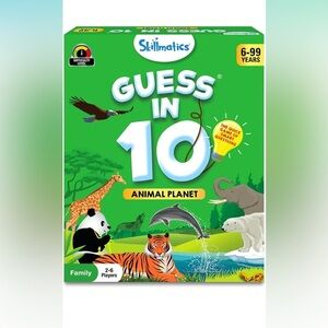 Guess in 10 Animal Planet Card Game